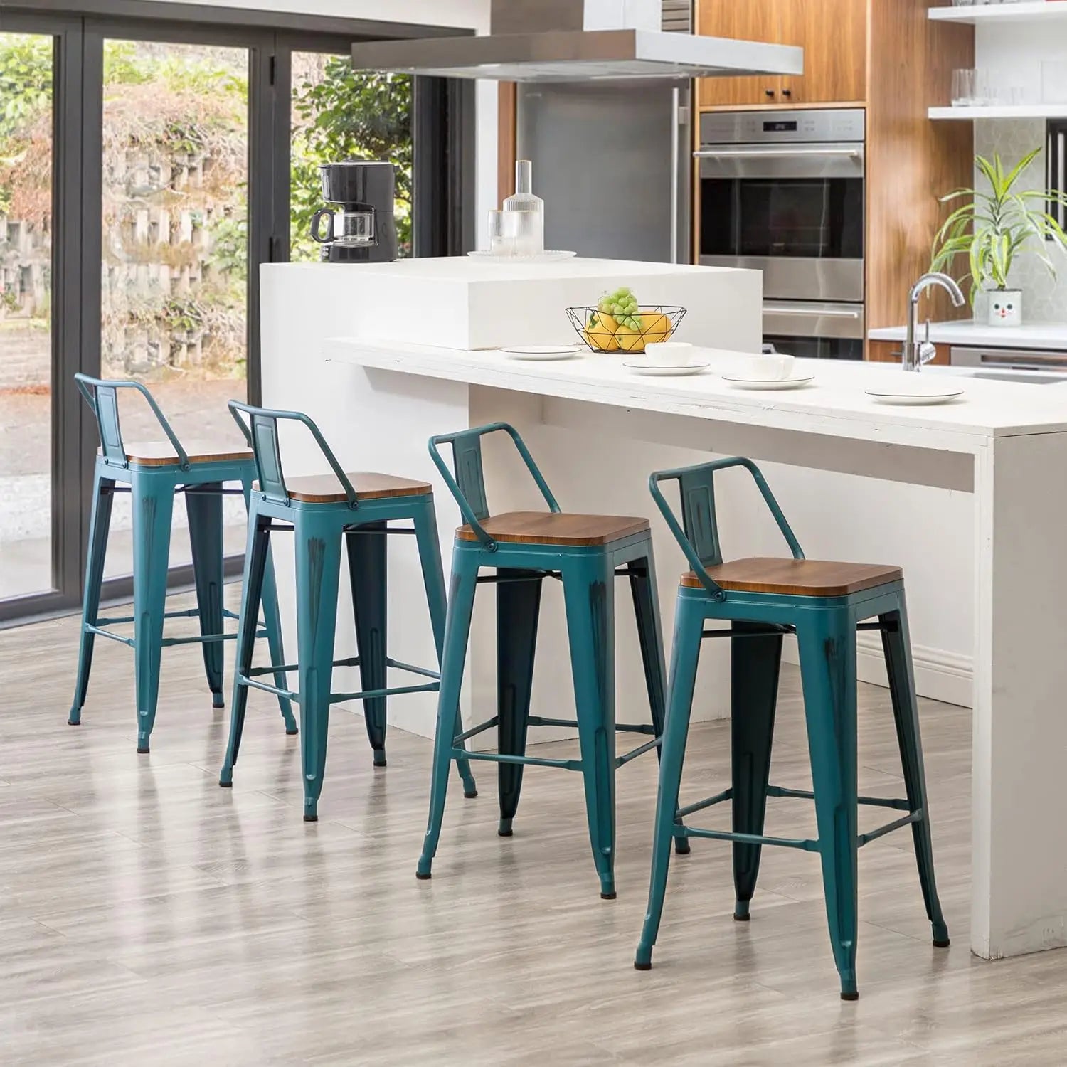 Distressed Teal